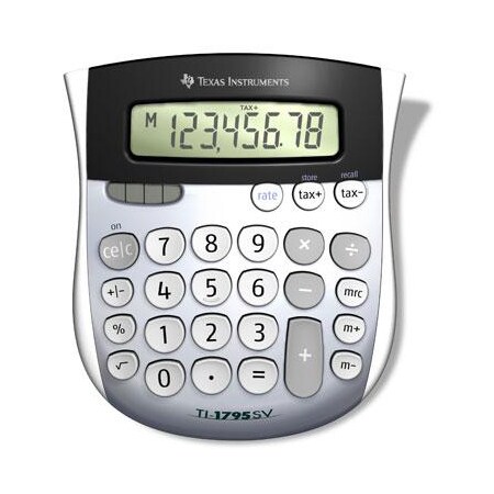 Texas Instruments Ti1795Sv Mini Desktop Calc 1795SV/FBL/3L1